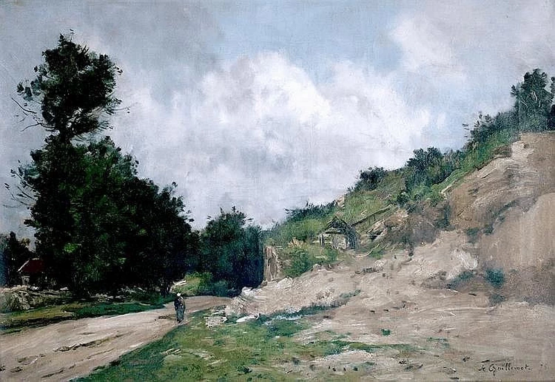 Contadino in cammino, 1876